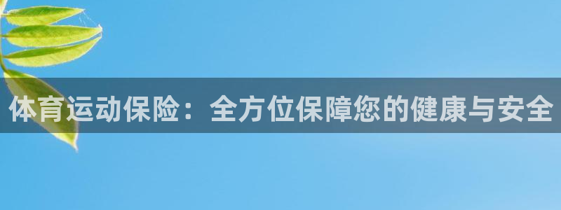 JJB竞技宝官方正版app神州：体育运动保险：全方位保障您的
