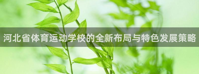 JJB竞技宝官方平台体育：河北省体育运动学校的全新布局与特色